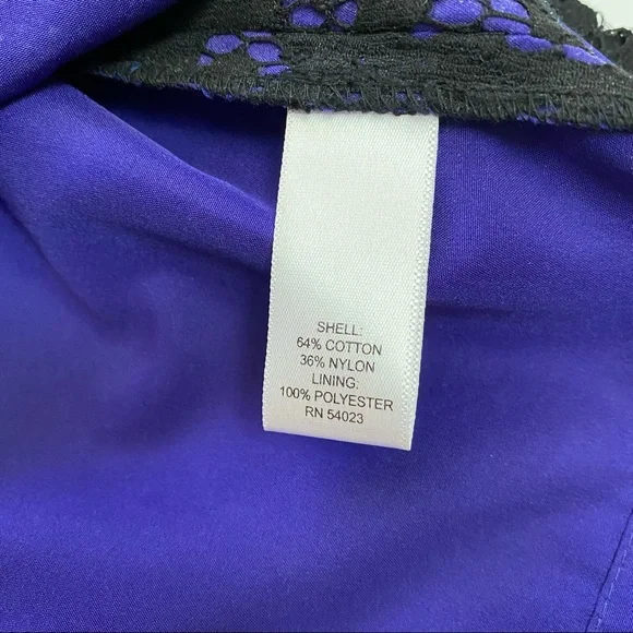 Banana Republic Factory Black Lace Pencil Skirt: size 2 - Picture 3 of 6